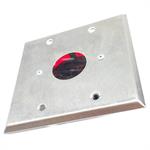 97152 507 Mulberry Stainless Steel Wall Plate With